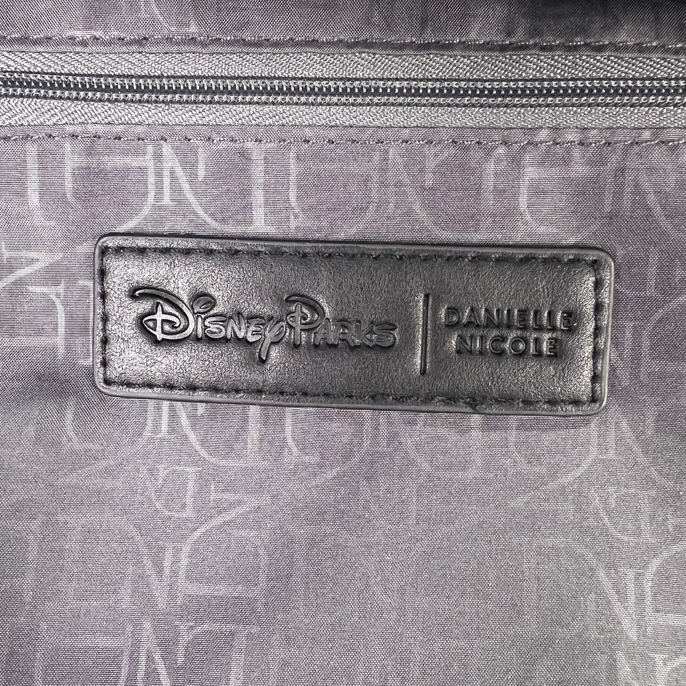 Disney Parks+Danielle Nicole It's A Small World Exit Tote Bag "Goodbyes" Black * - Picture 8 of 16